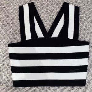 ALC striped crop top